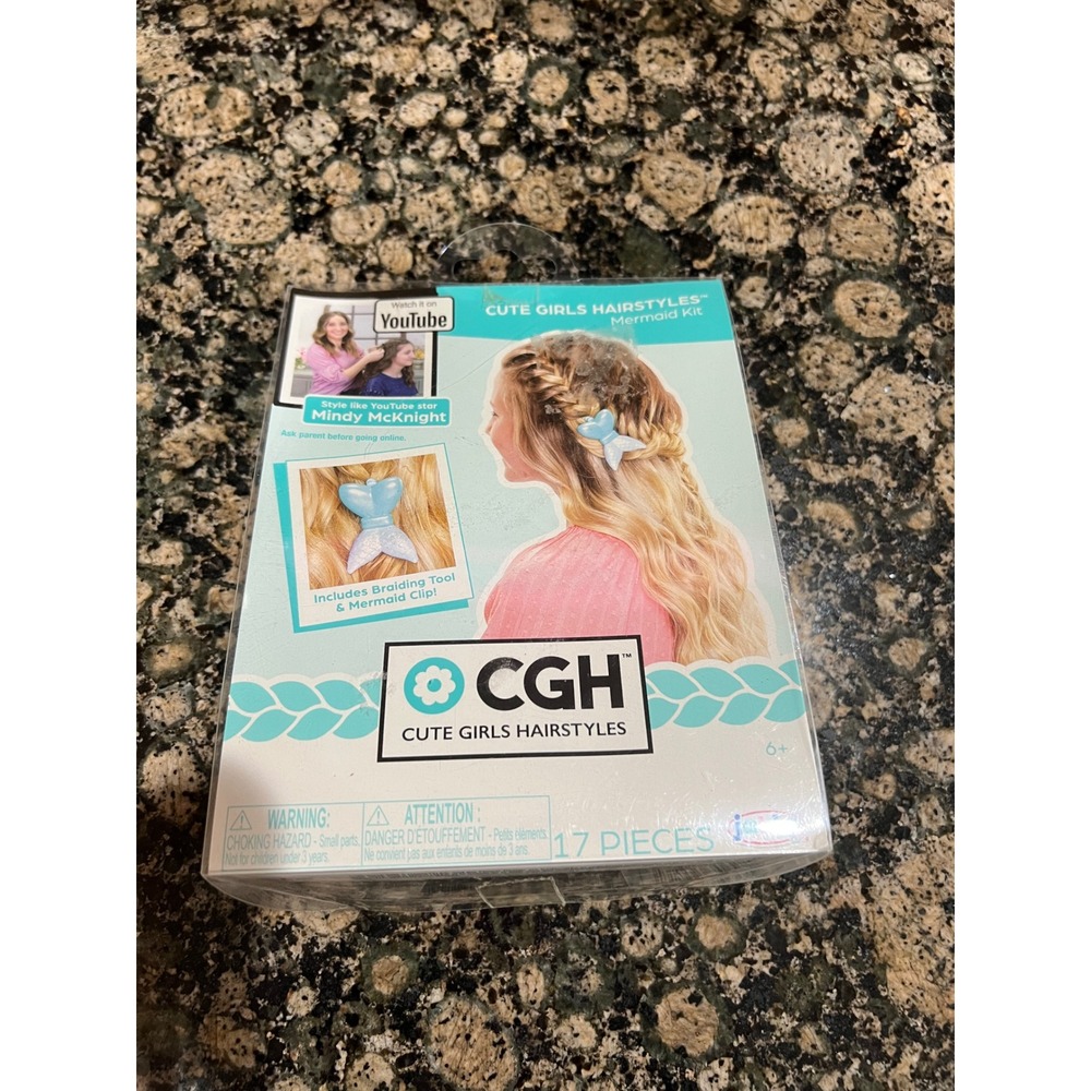 CGH Cute Girls Hairstyles Mermaid Kit Mindy McKnight 17pc Braiding Set 70627